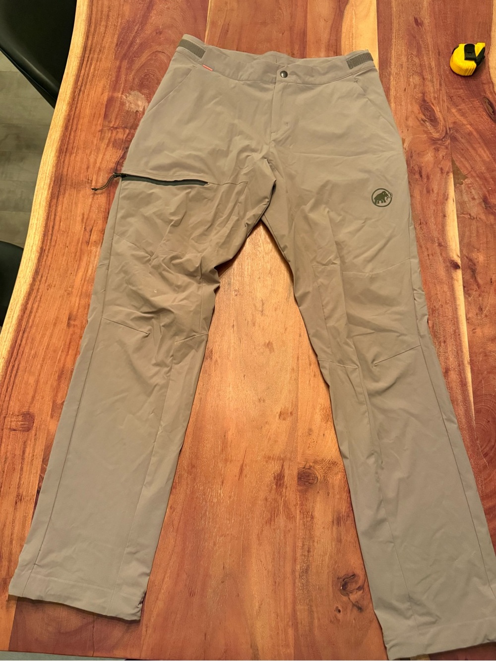 Mammut Courmayeur SO Softshell Hiking Pants – Men’s 32 – Taupe/Gray
